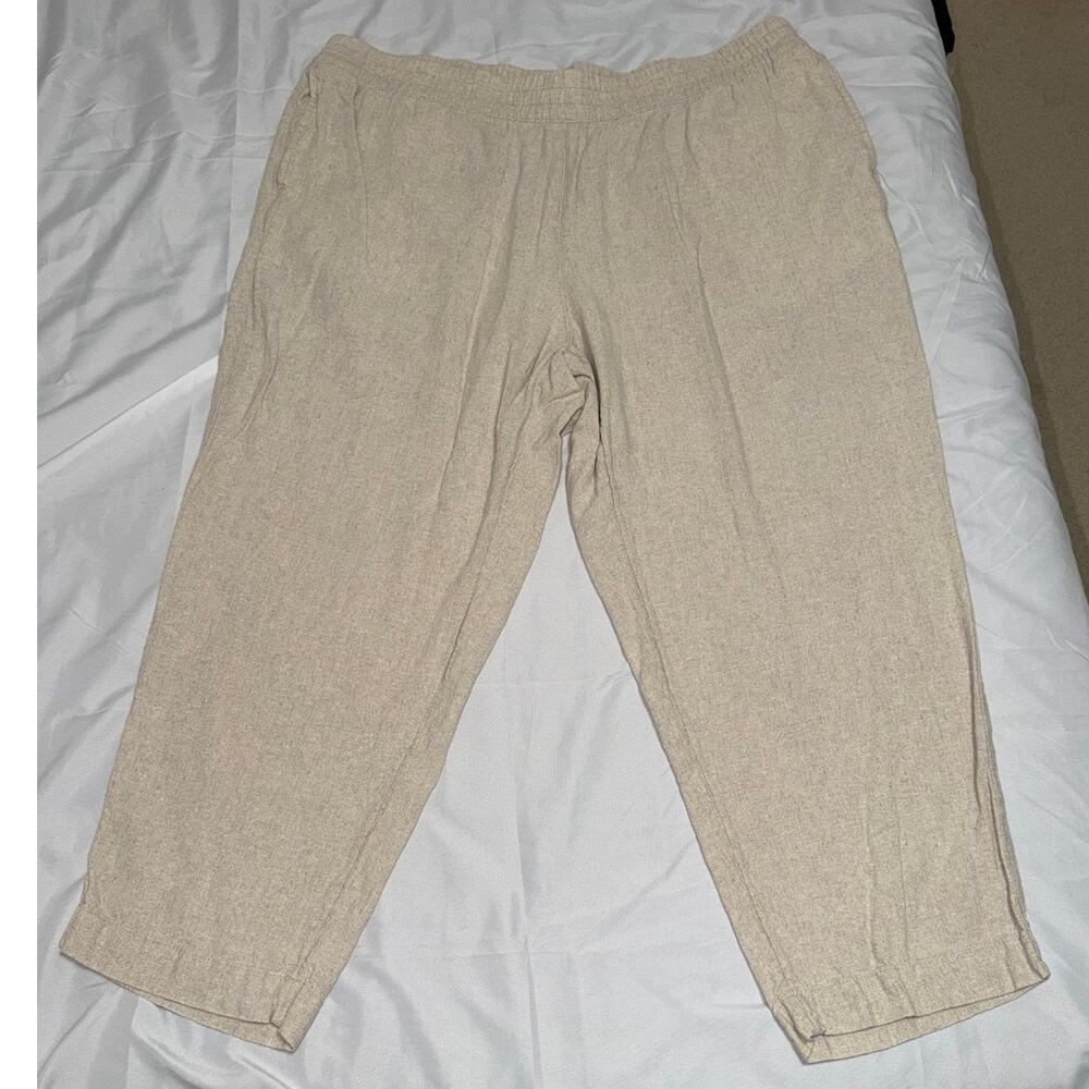 Linen Wide Leg Pants